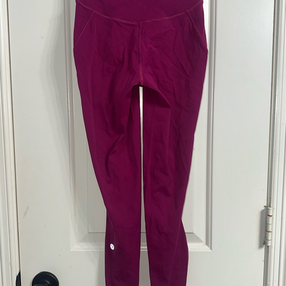 Lululemon Purple High-Waisted Leggings size 2